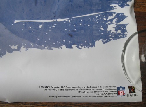 Póster de Tom Brady True Patriot 2005 Costacos (usado) - Imagen 2 de 3