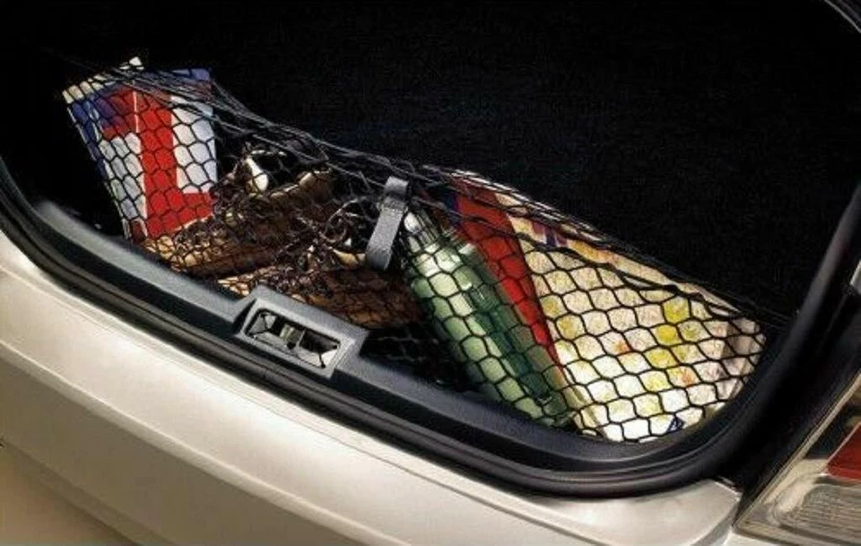 Red de carga de malla estilo sobre maletero trasero para Ford Fusion 2005-2012 totalmente nueva Foto 3 de 4