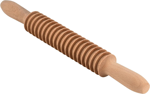 Tagliapasta per fettuccine in legno di faggio 7 mm tagliapasta a rullo per spaghetti - Foto 8 di 12