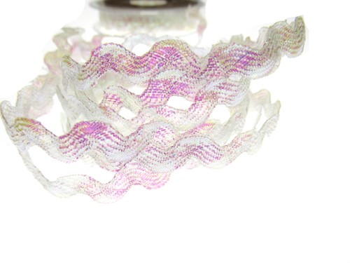 Ric Rac Ribbon Trimming Braid - 6mm Wide - 3m Lengths - Rik Rak Braiding - Picture 28 of 48