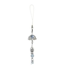 Elegant Charm Fish Wind Chime Mobile Strap Decoration for Daily Casual Use