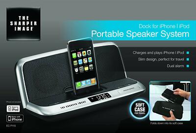 sharper image portable speaker