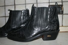 stivali uomo in pelle tipo camperos fatti a mano in brasile- mai indossati- n.41