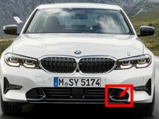 OEM Genuine BMW 3 Series G20 Air Inlet Finisher Front Lower Left N 
