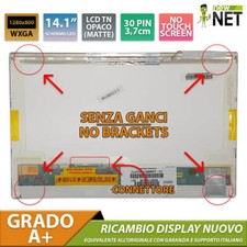 Pannello Display LCD da 14,1 pollici per Acer Aspire 3050-1711 30 pin WXGA