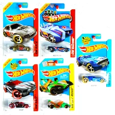 Hot Wheels -"Treasure Hunts"- Prototype/Stockar/Rocketfire/Chicane/Jet Threat.
