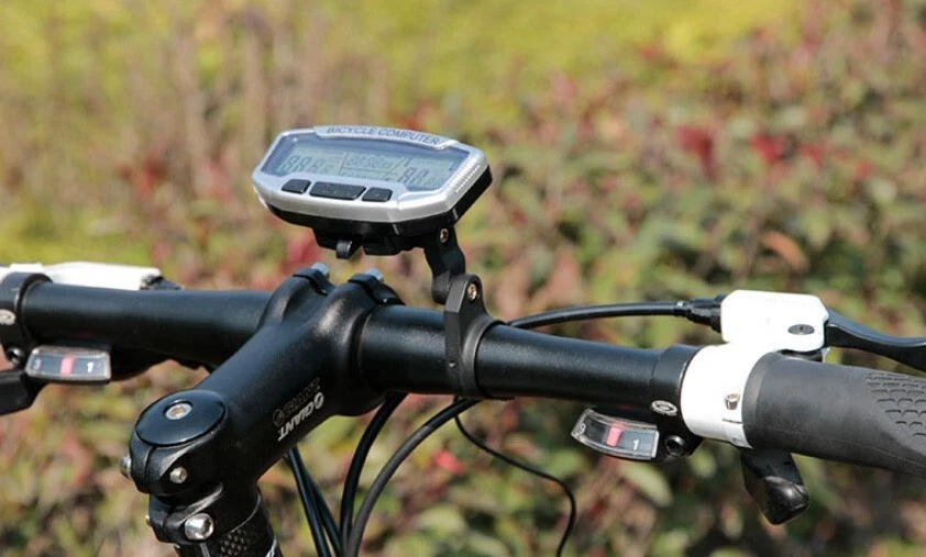 Fahrradcomputer LCD Fahrrad Tachometer Radfahren Kilometerzähler Fahrradtacho - Bild 4 von 4