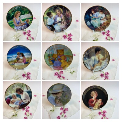 Avon Mothers Day Collectible Plates some Vintage 1996 thru 2009 you pick