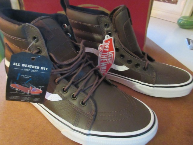 vans sk8 hi mte honey leather