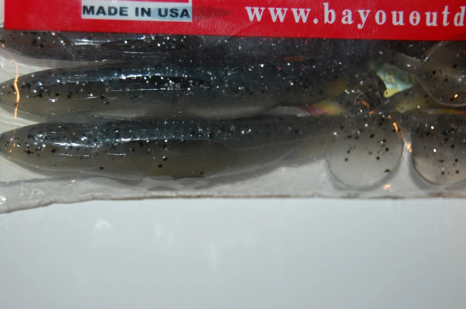 Bajo V&M plástico trueno sombra gris fantasma 4 1/2" 8 por paquete tsgg8 Foto 3 de 3