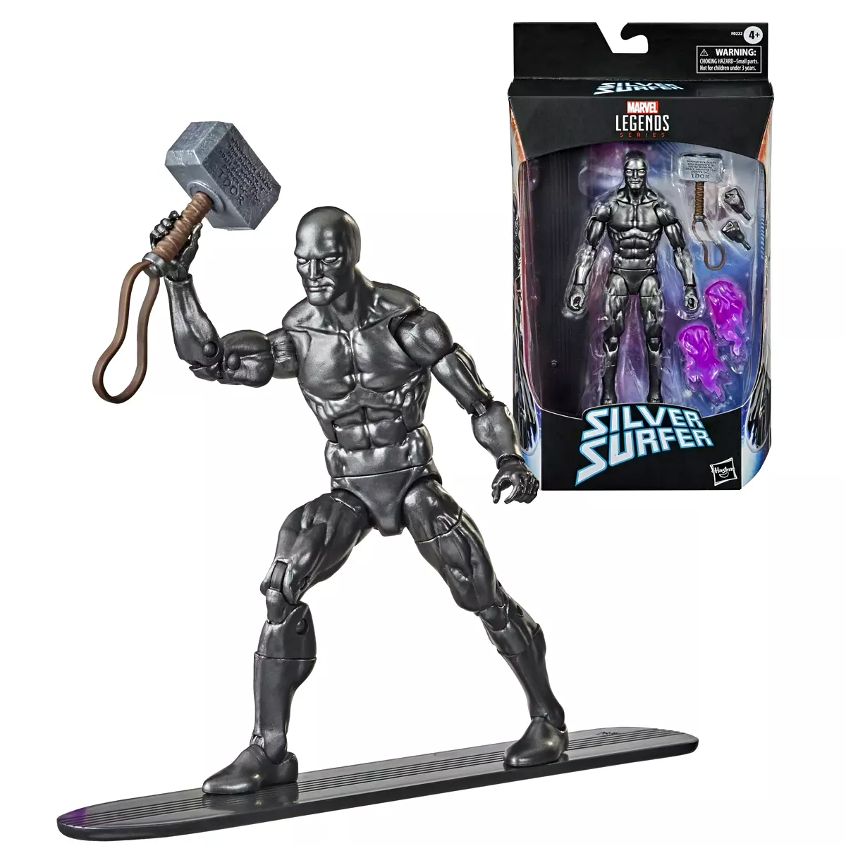 Marvel Legends Silver Surfer With Mjolnir Exclusive Figure is Available Now