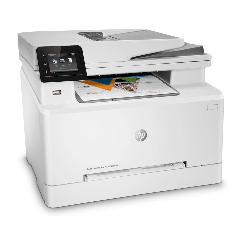 HP LaserJet Pro MFP M283fdw Farblaserdrucker Scanner Kopierer WLAN - Bild 2 von 4