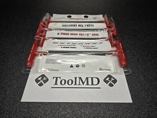 Snap-on Tools USA NEW 8pc SAE Soft Grip T-Handle Ball Hex Wrench Set AWBCG1600