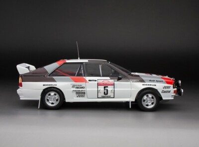 SunStar 1:18 Audi Quattro A2 #5 H. Mikkola/A. Hertz Rally Sanremo