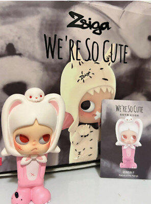 POP MART x ZSIGA We're So Cute Rabbit on the Range Mini Figure Art