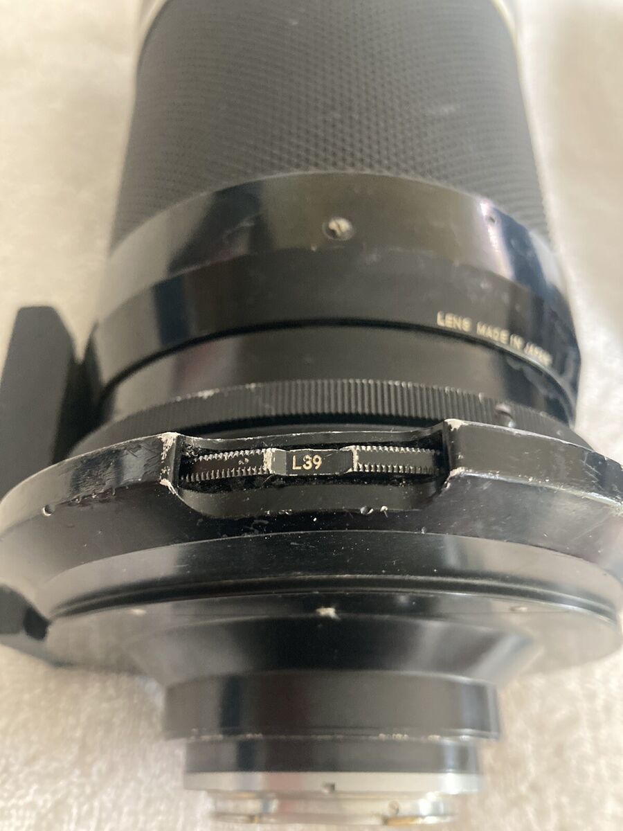 Vintage Nikon Reflex Nikkor 1000mm 1:11 F Mount Early Nippon Vintage Nikon Reflex Nikkor 1000mm 1:11 F Mount Early Nippon