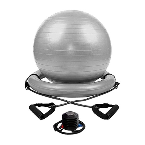 Support Pour Ballon De Sport URBNFit – Base Pour Yoga, Gym, Ballon D’exercice – Lot De 4 Pièces