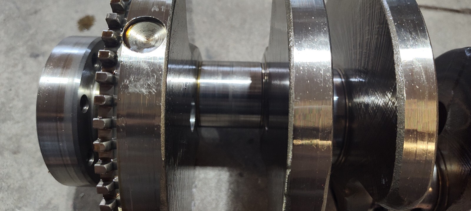 GM OEM Engine Crankshaft Crank 12674745 6.2L LT1 L86 Wet Sump SPUN