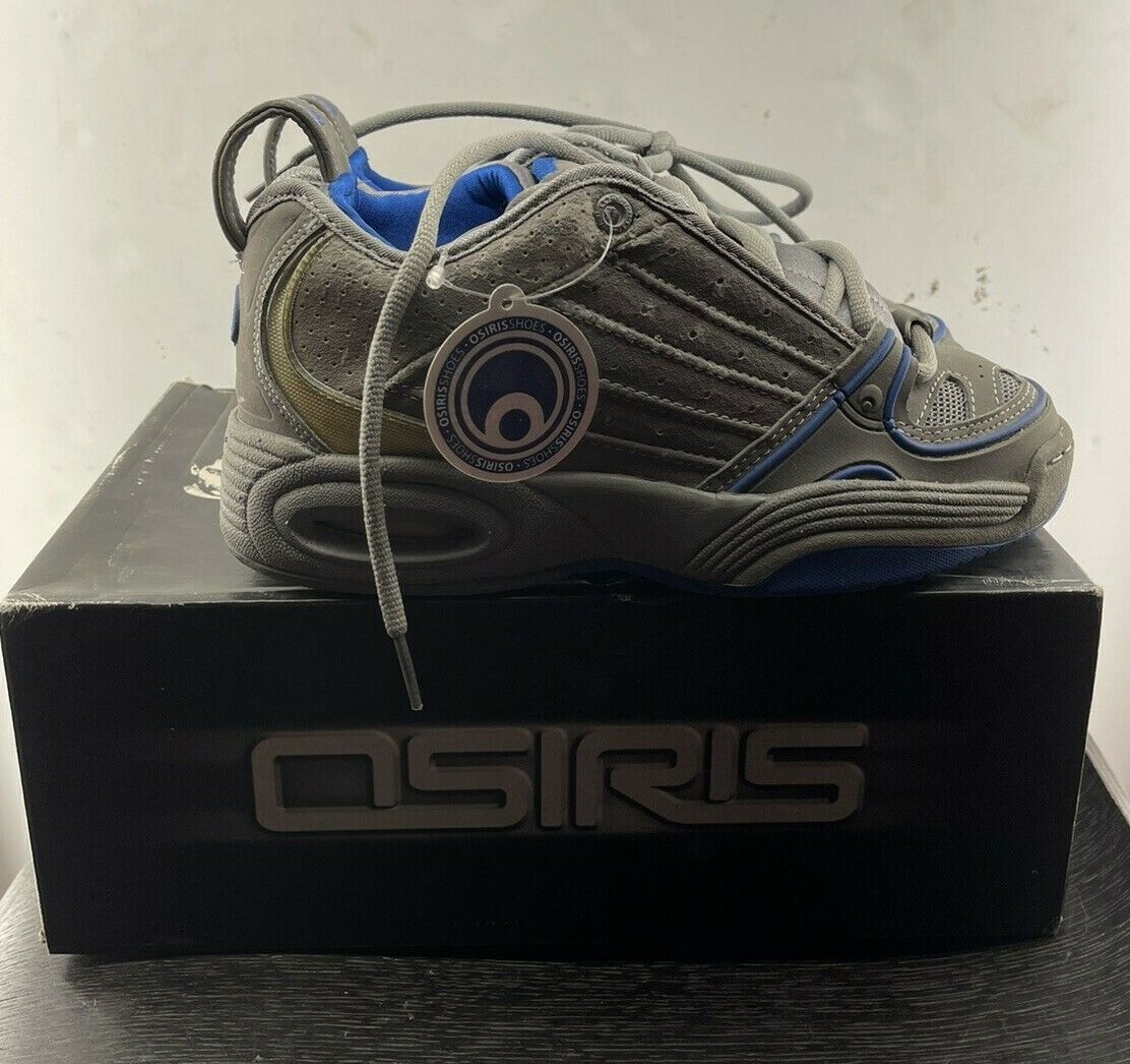 VINTAGE Osiris DATZ GREY BLUE TEAM 