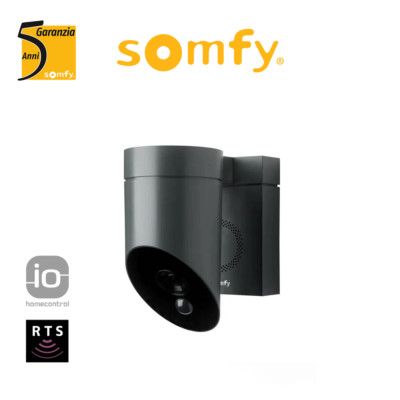 Somfy OUTDOOR CAMERA ART. Grey Outdoor Camera 1875328