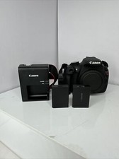 Canon EOS Rebel T5 Digital SLR Camera Body 18 M/P with 2 Batteries Charger