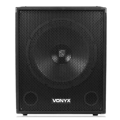Vonyx 15 Inch Passive PA Subwoofer 600W Unpowered Band