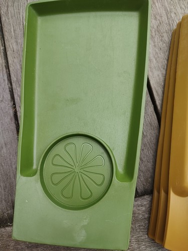 Vintage David Douglas Co. Acca Ware Avocado Grün 7 Teile Set Getränke- & Snackschalen - Bild 6 von 13