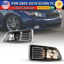 Fog Lights For 2005-2010 Scion Tc Clear Lens Factory Lamps Wwiring Switch Pair Fog Lights For 2005-2010 Scion Tc Clear Lens Factory Lamps Wwiring Switch Pair