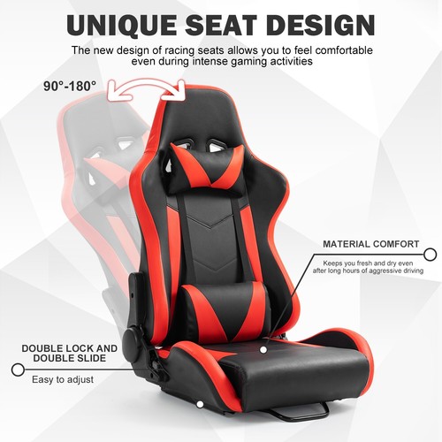 Hottoby Racing Rear Seat Stand with Gaming Chair Fits Logitech, Thrustmaster - Picture 12 of 19