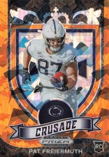 2021 PRIZM DRAFT PICKS - PAT FREIERMUTH ORANGE ICE CRUSADE #173