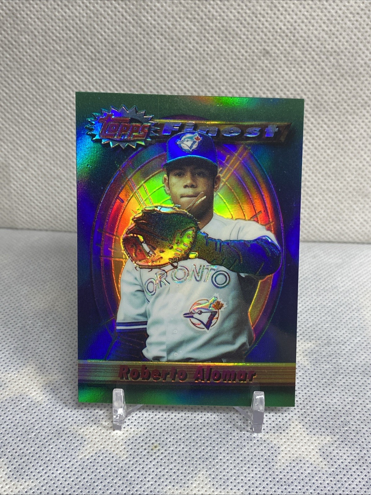 1994 Topps Finest - Roberto Alomar #205 Refractor (Rare)