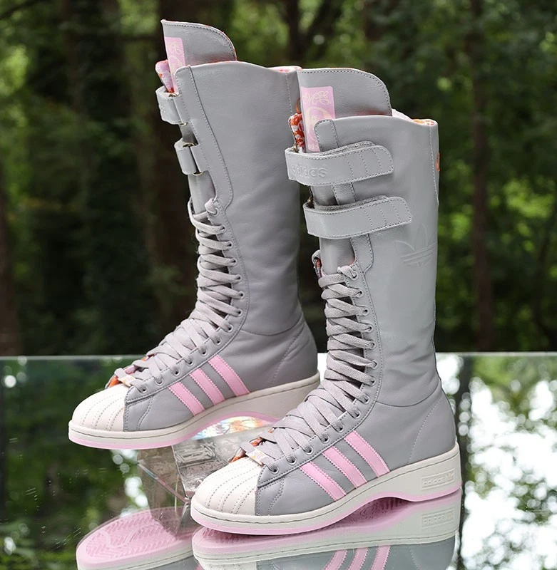 Adidas Missy Elliot Remix Knee High Boots 2004 Women's Size