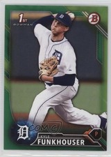 2016 Bowman Draft Draft Picks Green 52/99 Kyle Funkhouser #BD-22 2a9