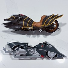 Gargoyles Rippin' Rider Cycle & Mystic Knights Battle Bike Figure Motorcycle Lot