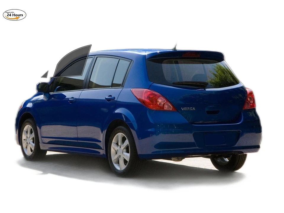 Kit de película de tinte de ventana de 2 capas precortada para Nissan Versa Hatchback 2007-2013 Foto 4 de 4