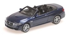 MINICHAMPS,2015 BMW M4 Convertible Metallic Blue, 1/87, MNC870027232
