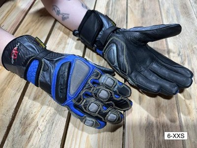 Guantes T-XXS De Moto Grex Gran Prix Azul