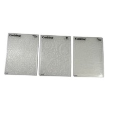 CUTTLEBUG Provo Craft 3 Embossing Folders Elegant Floral Damask Card Making