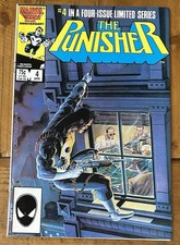 The Punisher #4 Mini Series 1 Mike Zeck NM- 1985