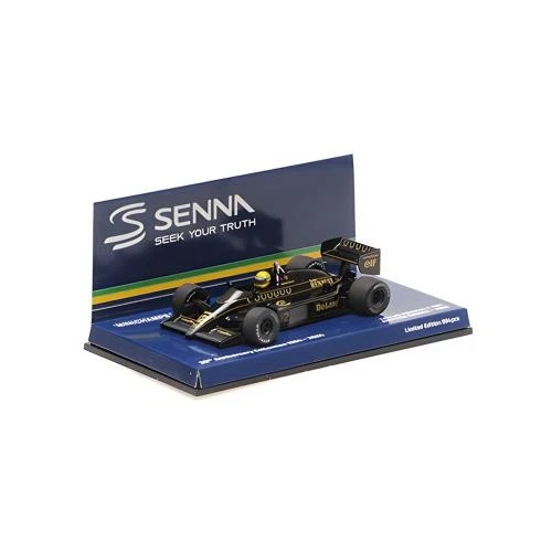 1:43 MINICHAMPS Lotus F1 98T Renault Turbo #12 1986 Ayrton Senna 540863312 Model - Image 2 of 2