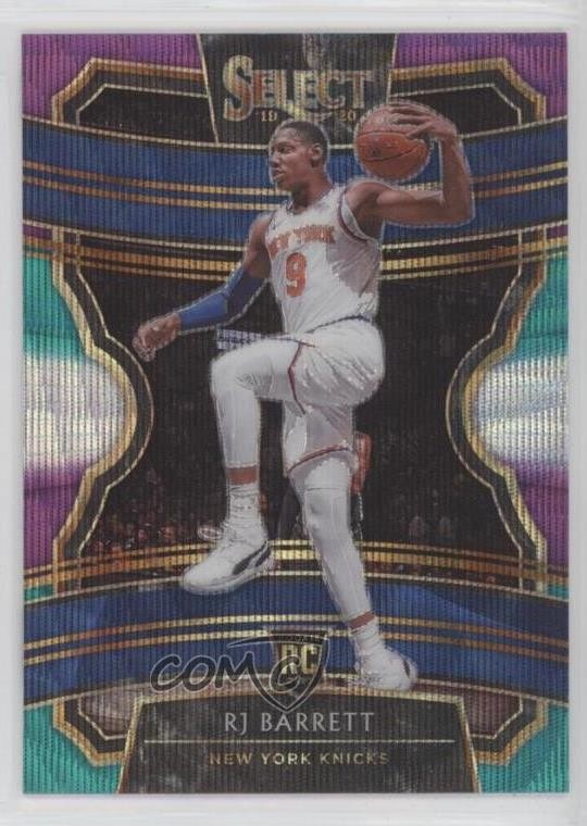 2019-20 Panini Select Concourse Tri-Color Prizm RJ Barrett #21 14fw