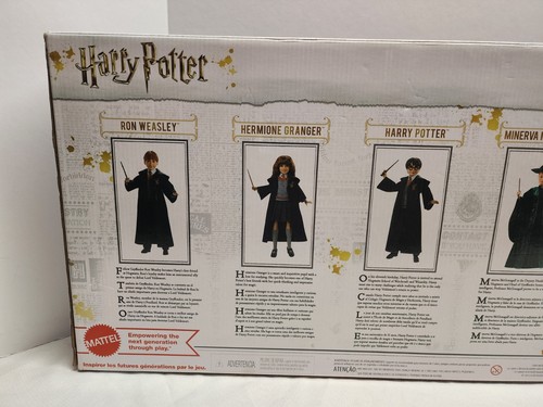 Wizarding World bambola 11 pollici confezione da 5 nuovissima Harry Potter Ron Hermione pennino - Foto 7 di 14