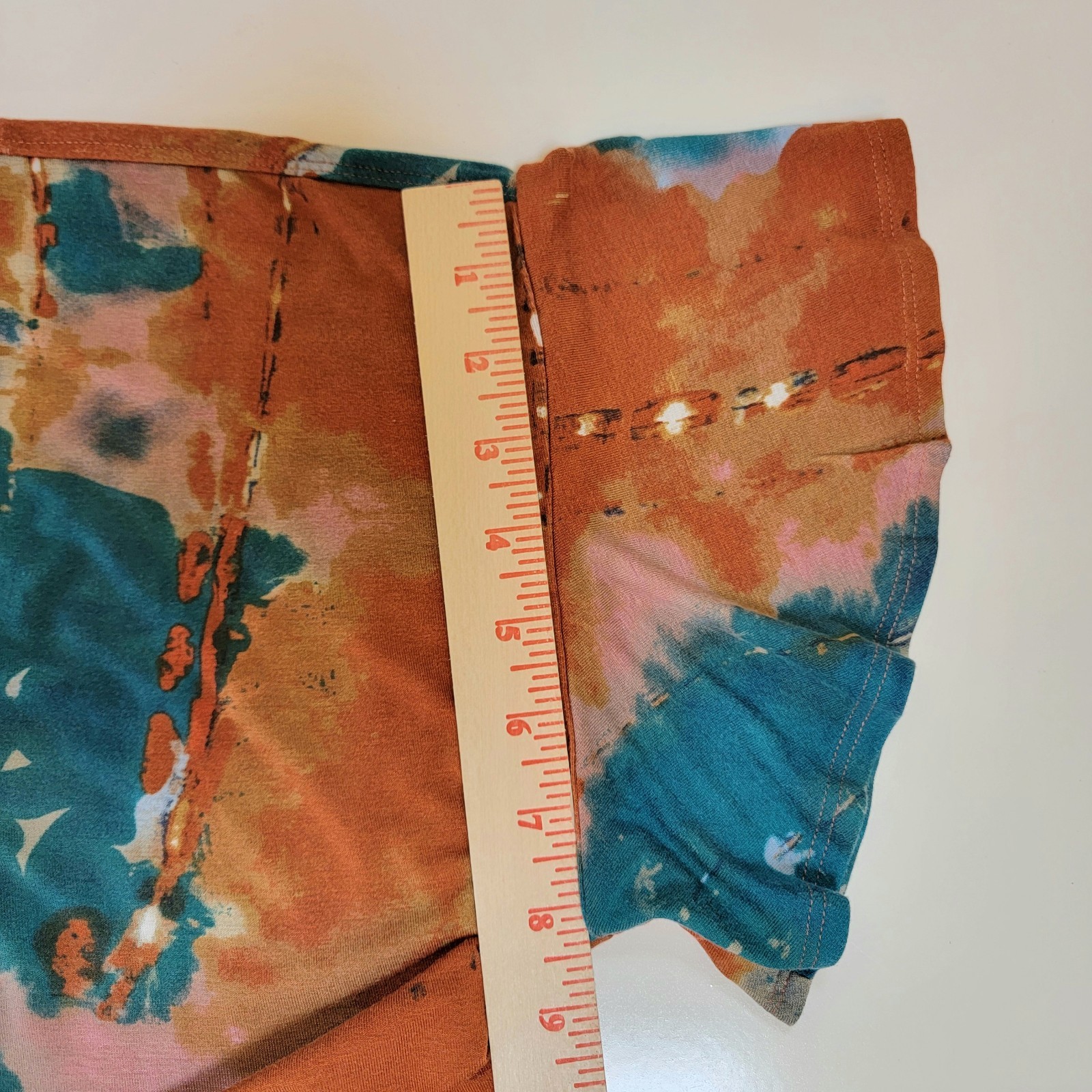 Multiples~ Stretch Pullover Top w/Gems Around Nec… - image 13