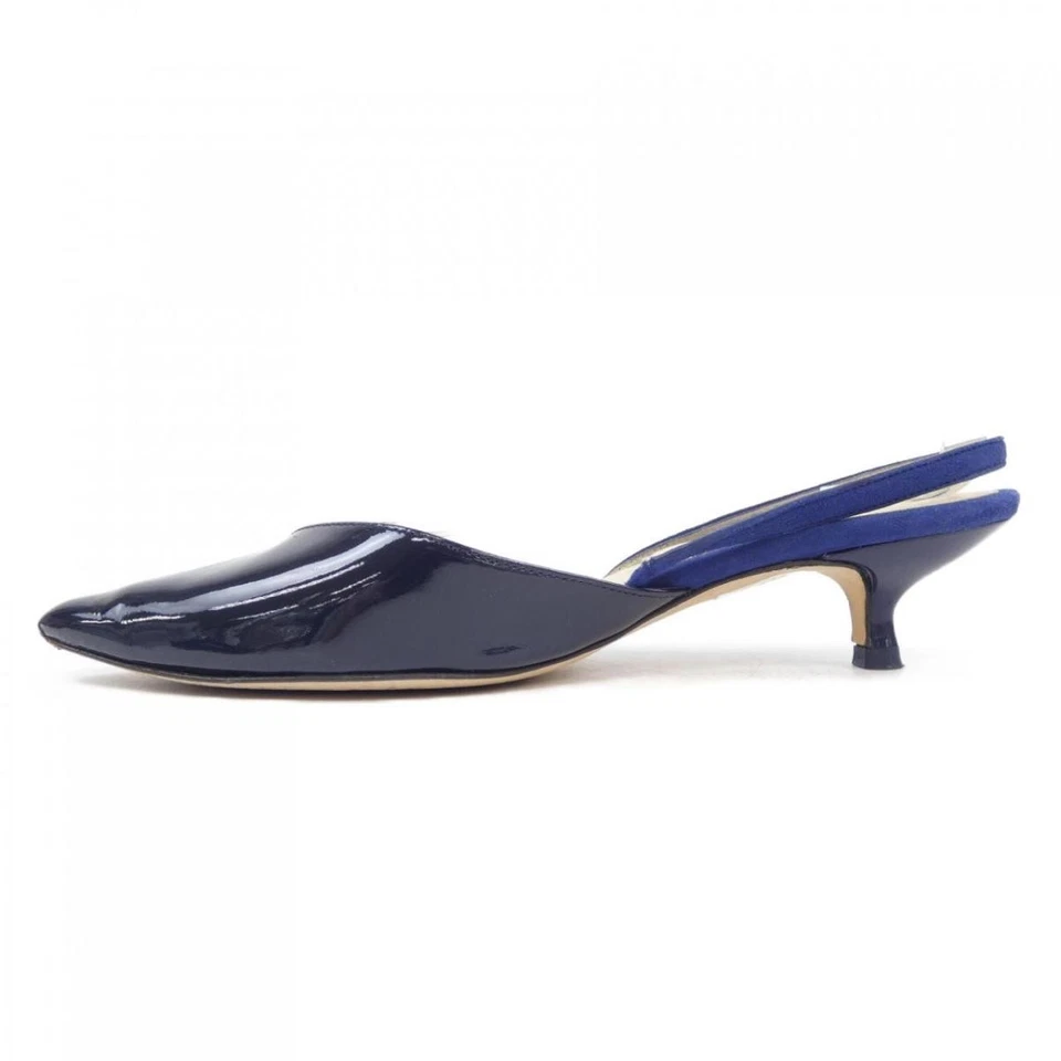 Chaussures Repetto escarpins talon EU 38,5 US 8,5 bleu marine authentique - Photo 2/4