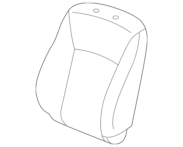 Genuine Honda Seat Back Cover 81521-T2F-L71ZA