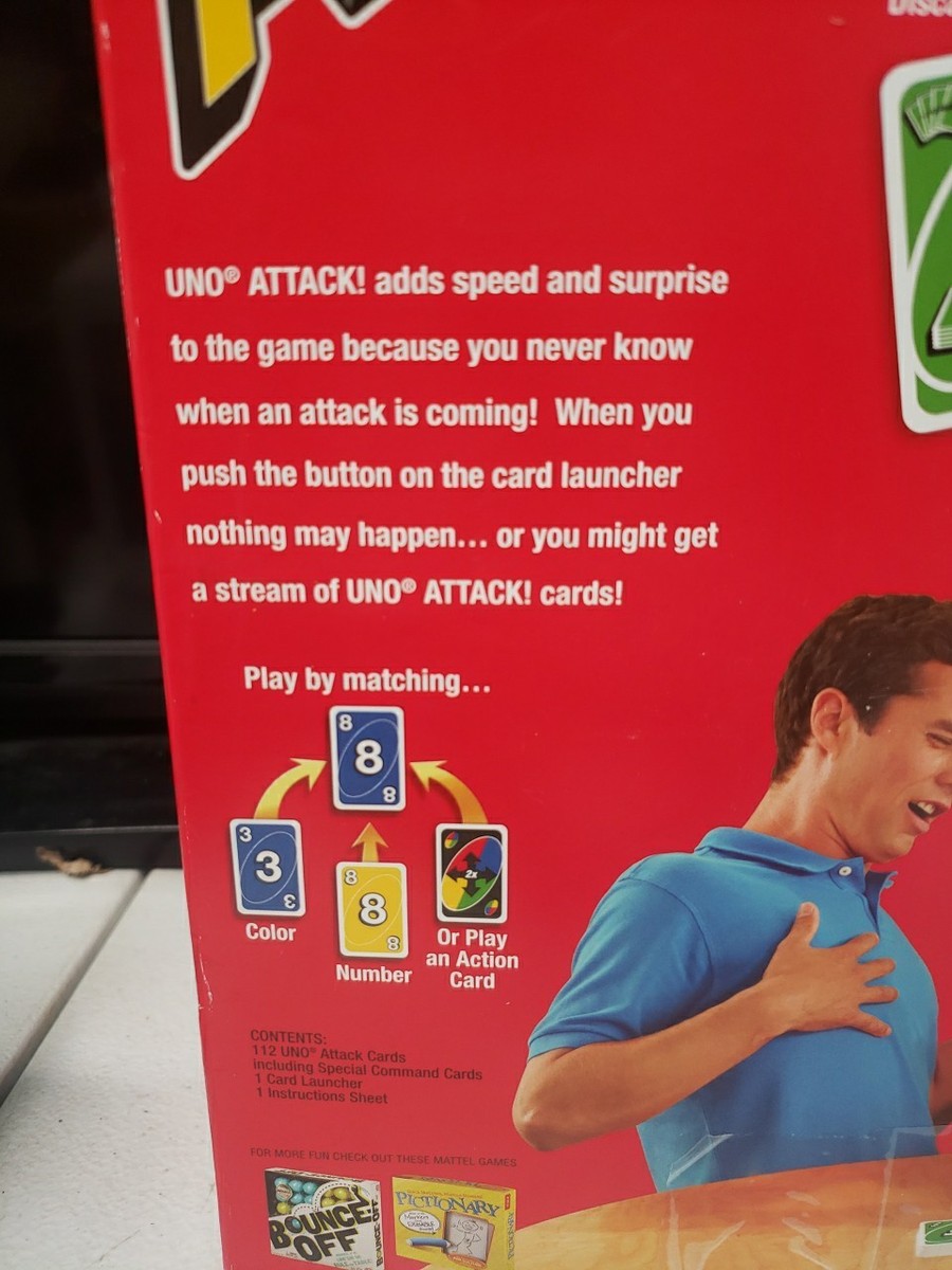 Mattel T8219 UNO Attack Card Game for sale online | eBay