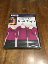 Sewing with Nancy "Knock Out Knit Tops" DVD 2013 Nancy Zieman Instructional NEW