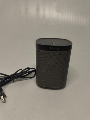 Sonos PLAY:1 Compact Wireless Speaker Black With Wired