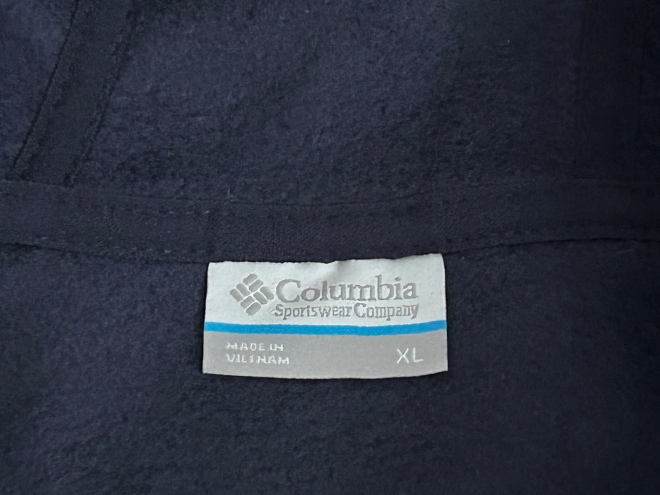 Sudadera con capucha polar con cremallera completa Columbia Benton Springs para mujer talla XL azul marino nueva sin etiquetas Foto 3 de 4