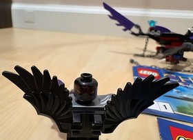 LEGO Chima 70000 Razcal's Glider & 2 30253 Leonidas' Jungle Dragster 100% w/Inst